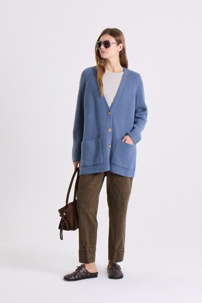 CARDIGAN CARPENTER AZUL