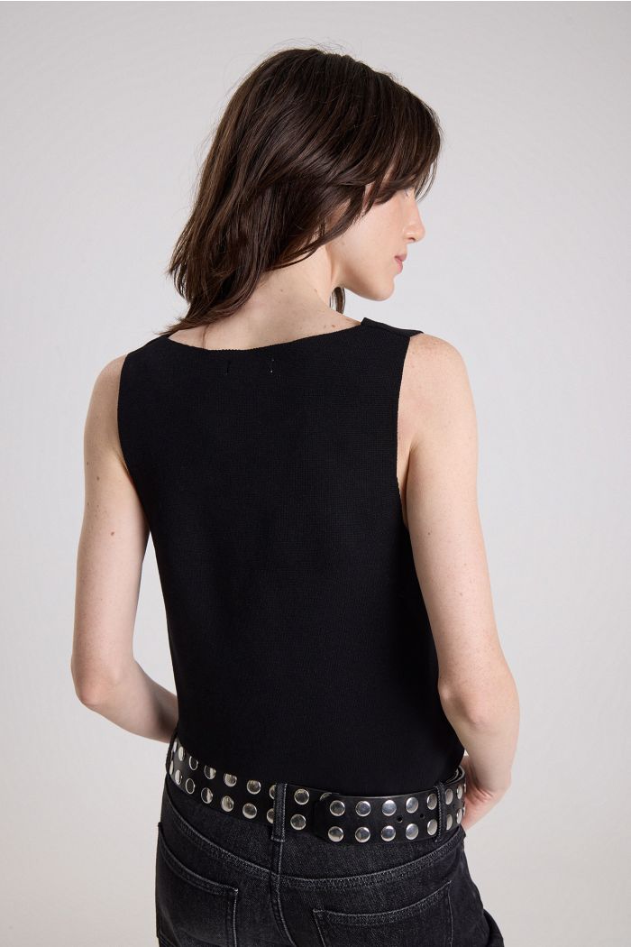 CHALECO DENDERA NEGRO