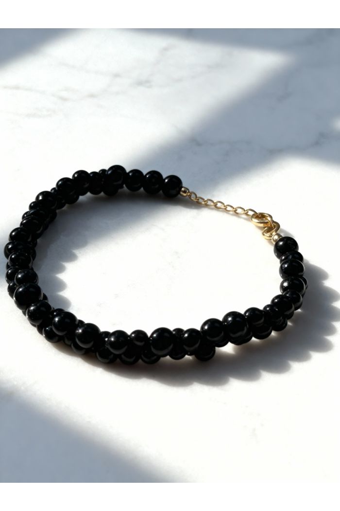 COLLAR MEDANO NEGRO