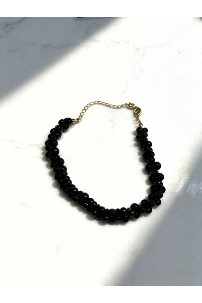 COLLAR MEDANO NEGRO