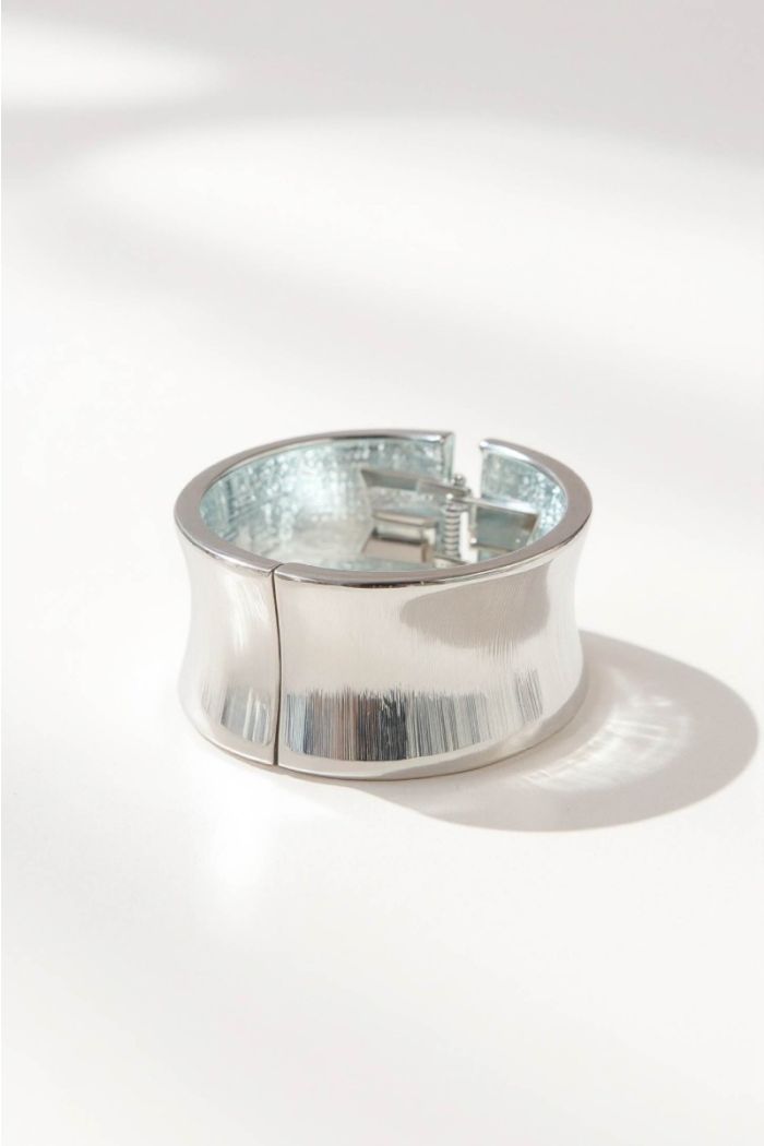 BRAZALETE MEDANO PLATA
