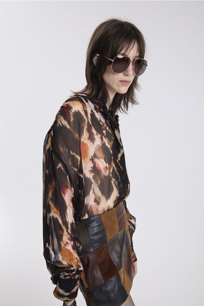 FLEETWOOD FIONA SHIRT MARRON