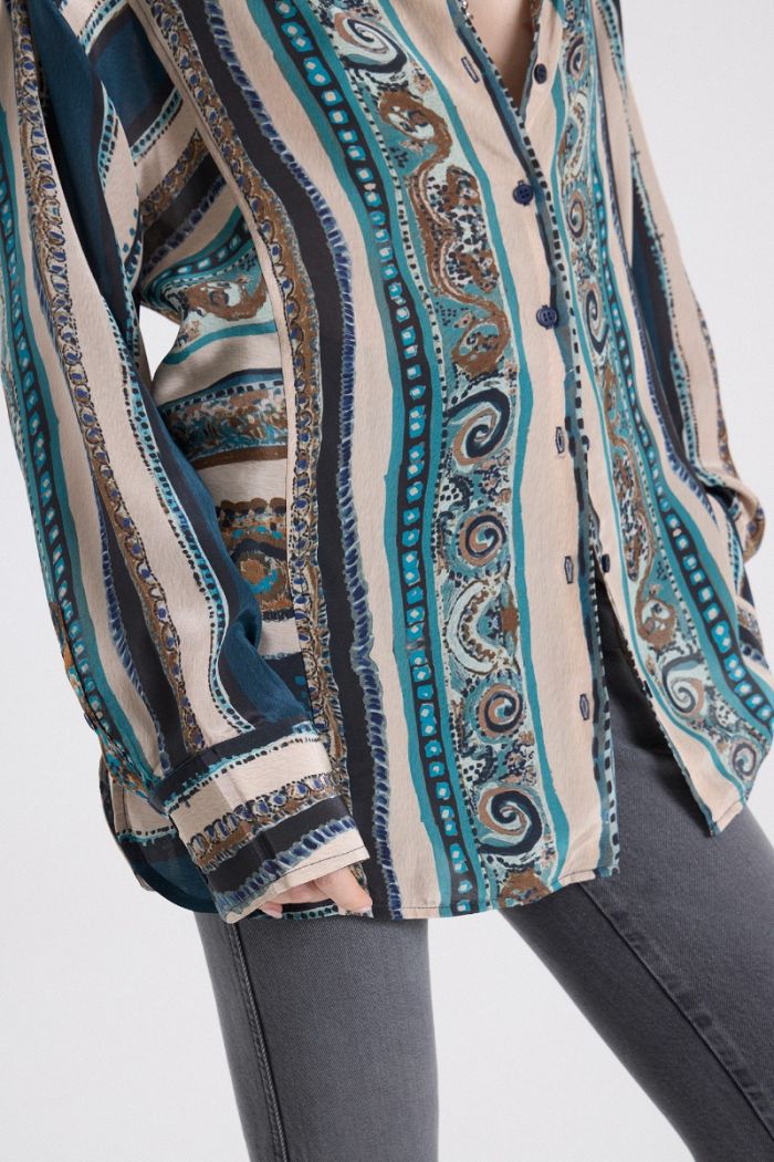 LENNON JULIA SHIRT AZUL