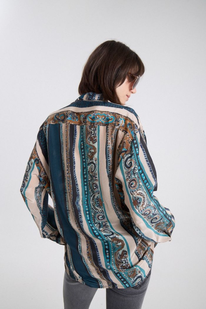 LENNON JULIA SHIRT AZUL