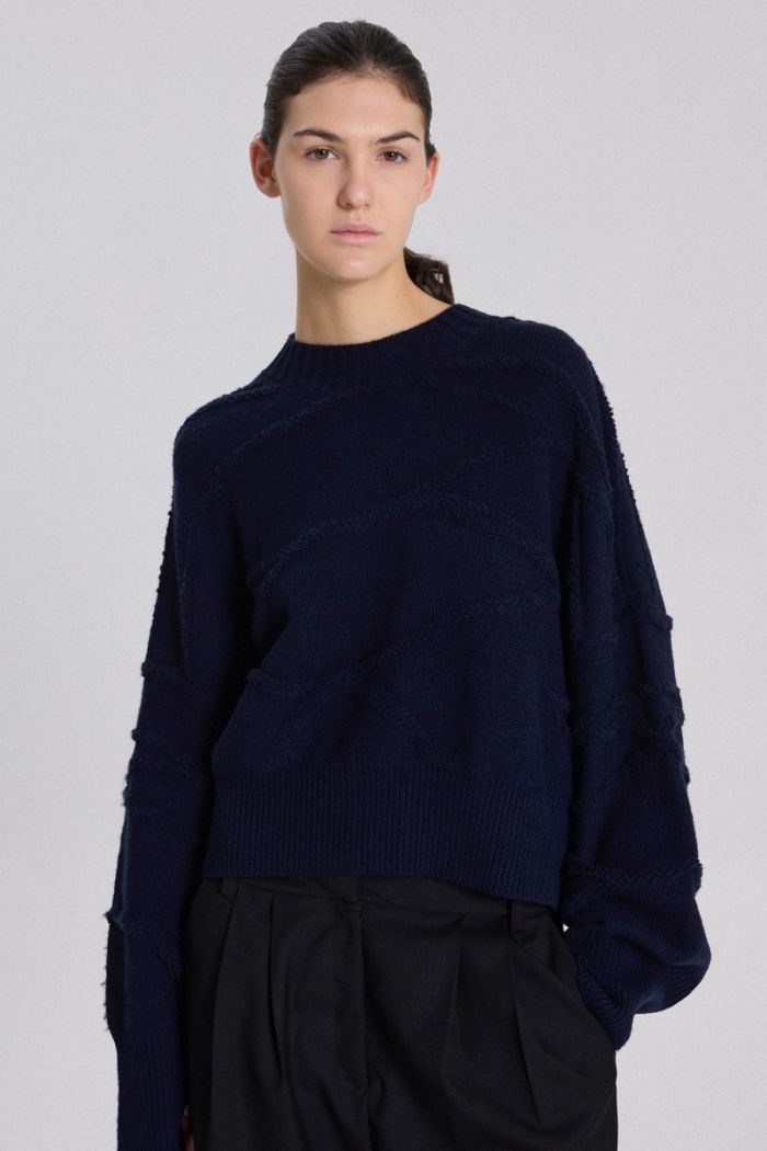 SWEATER LIBERTAS MARINO