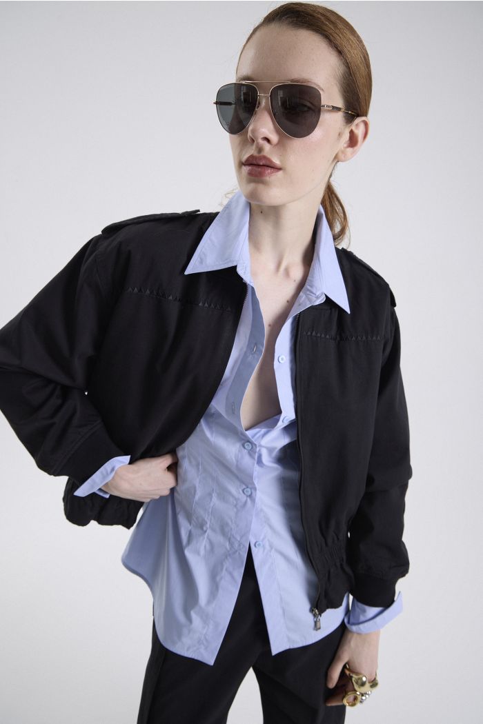 NESS IRENA BOMBER NEGRO