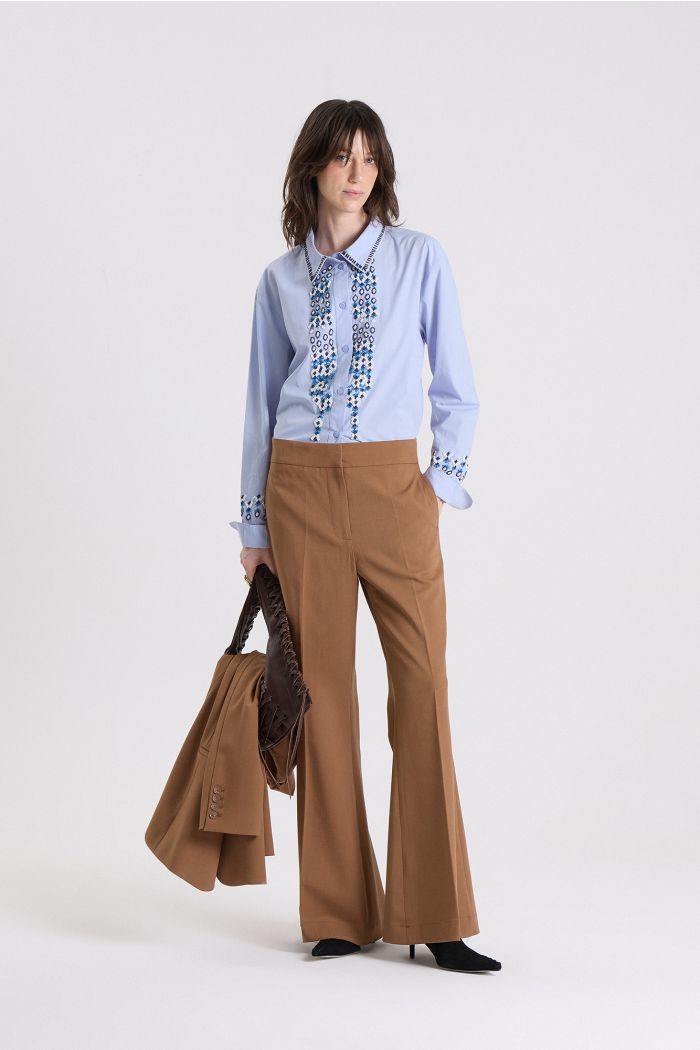 PANTALON FLARE HAIZEA HABANO