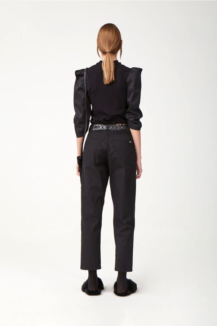 PANTALON STRAIGHT FRANKS NEGRO