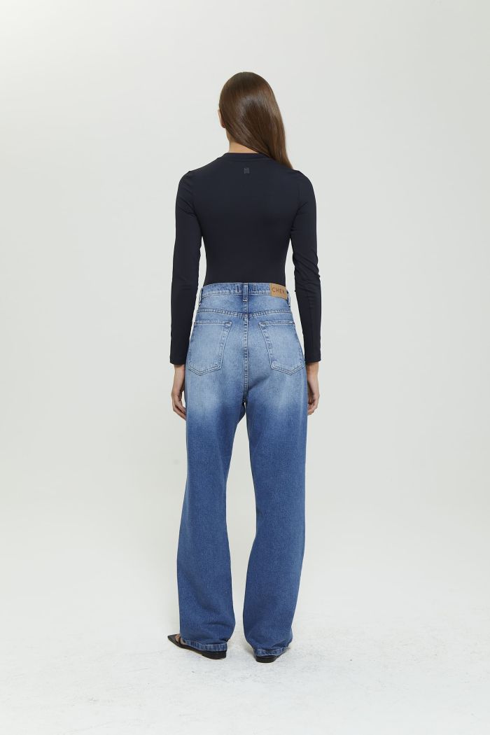 STRAIGHT BIG BEATLE AZUL