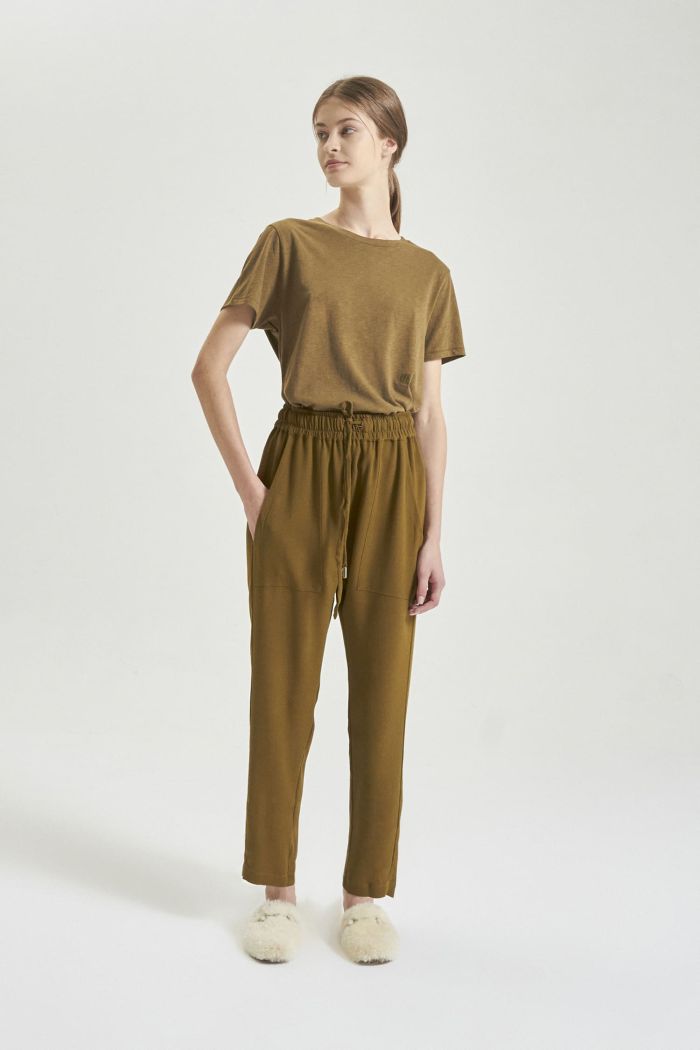 BABUCHA ALBERCA OLIVA