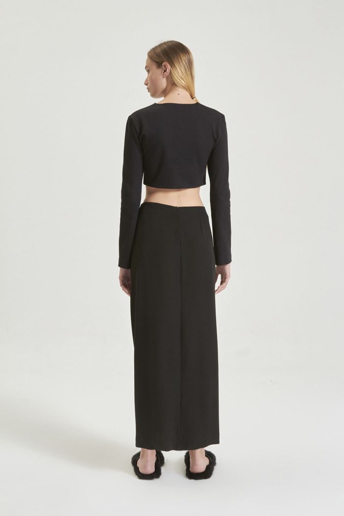 POLLERA PURIAS NEGRO