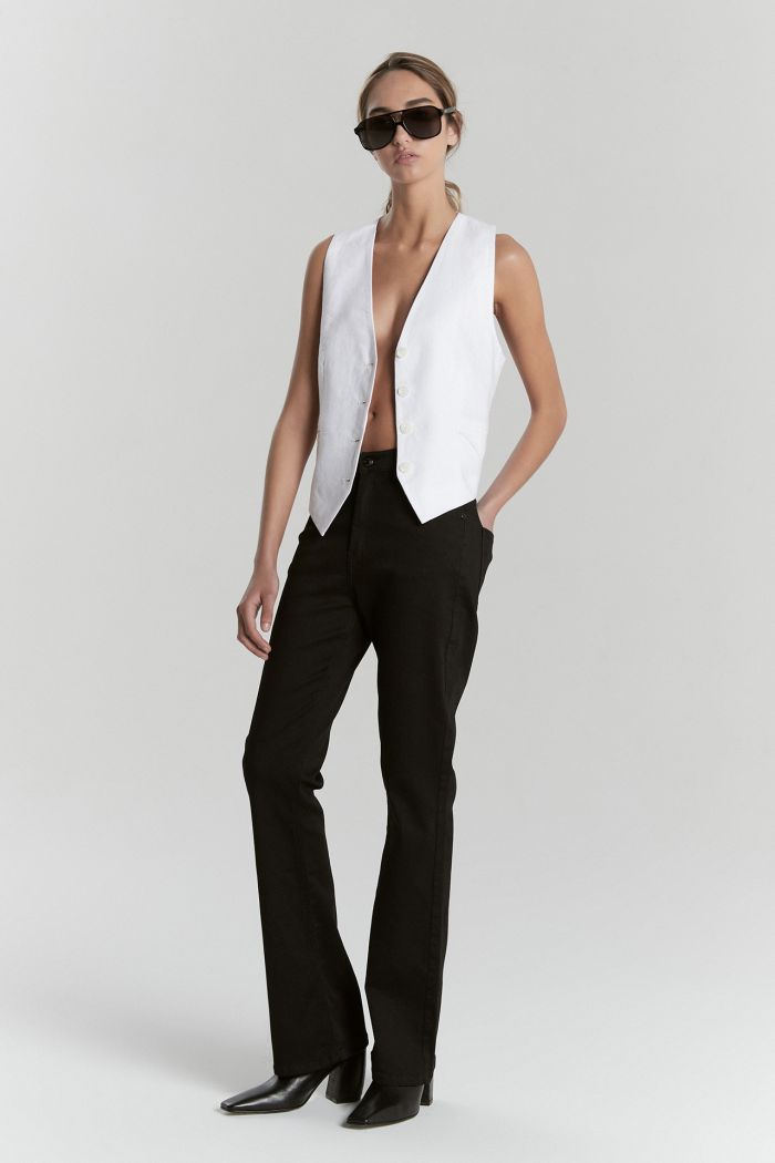 STRAIGHT BOOTCUT PIA NEGRO NEGRO