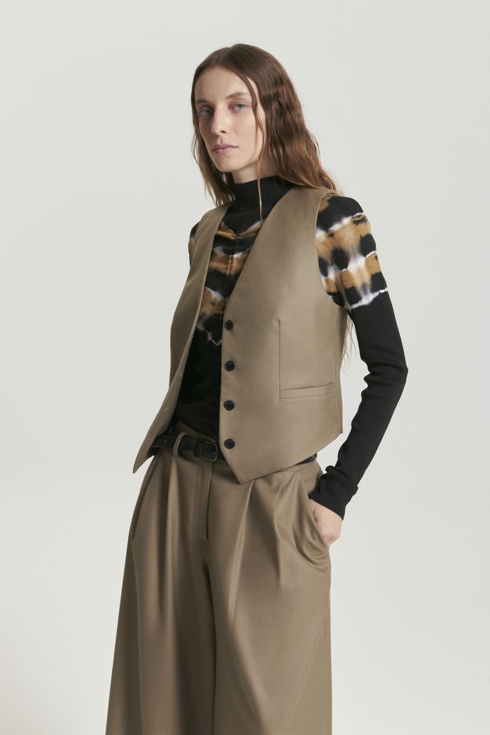 CHALECO CARMELA CEMENTO