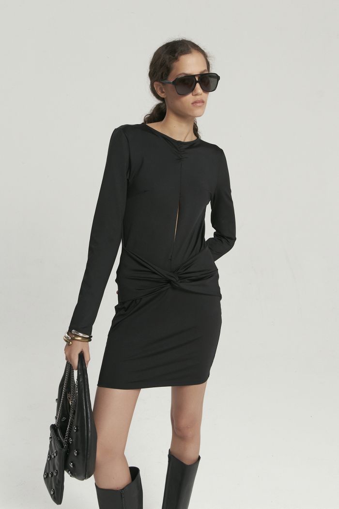 VESTIDO CORTO DARIA NEGRO