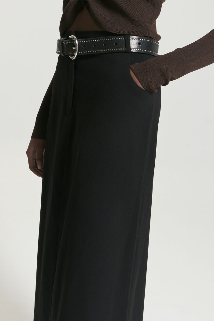 POLLERA ROSALIA NEGRO