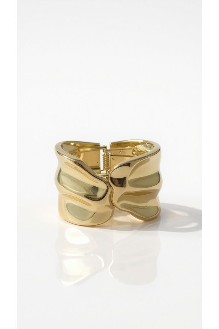 PULSERA CORAL DORADO