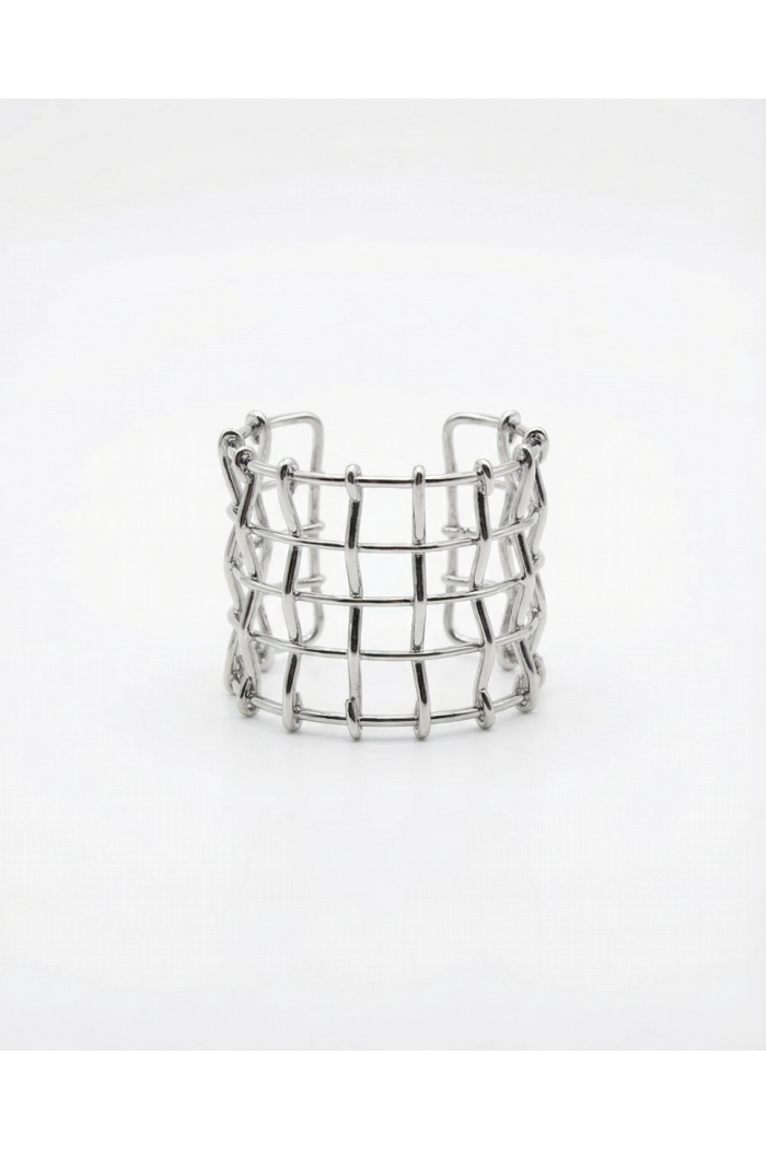 PULSERA MEDANO PLATA