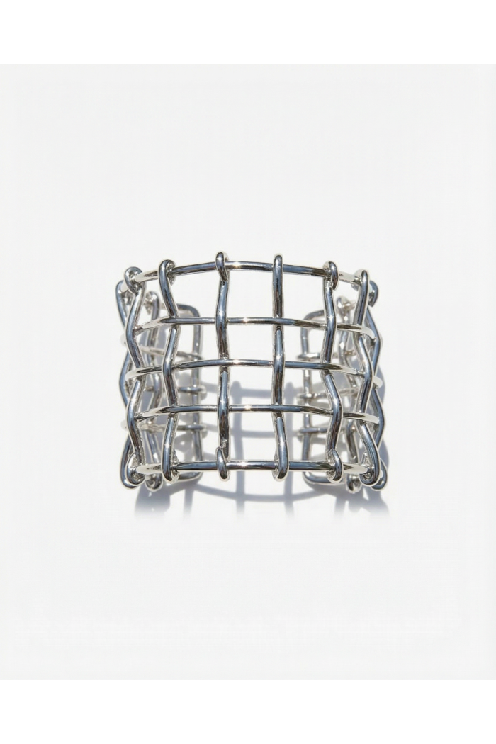 PULSERA MEDANO PLATA