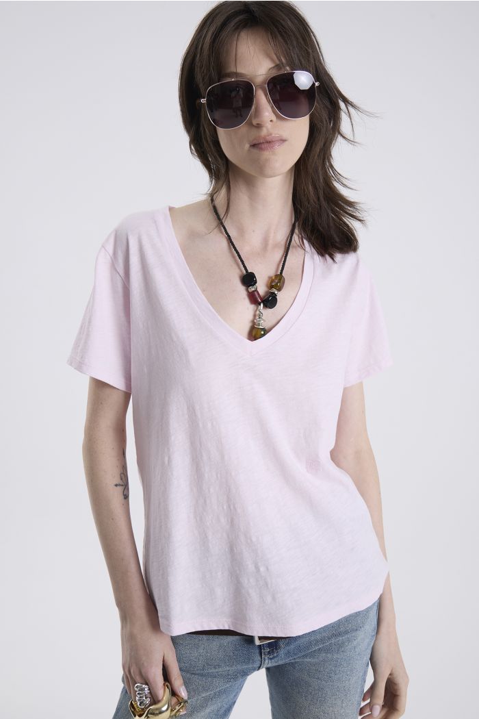 REMERA V JORA ROSA