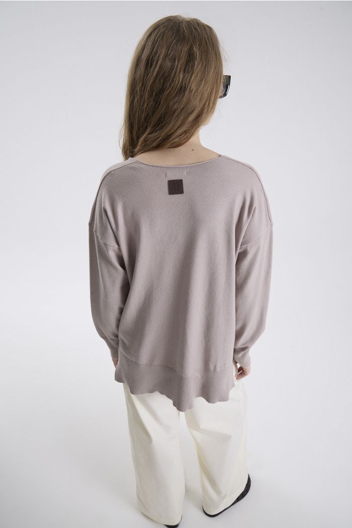 SWEATER V AGENI BEIGE