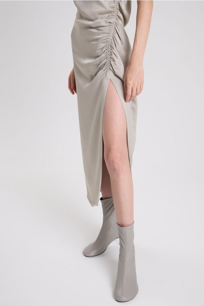 VESTIDO PERET CEMENTO