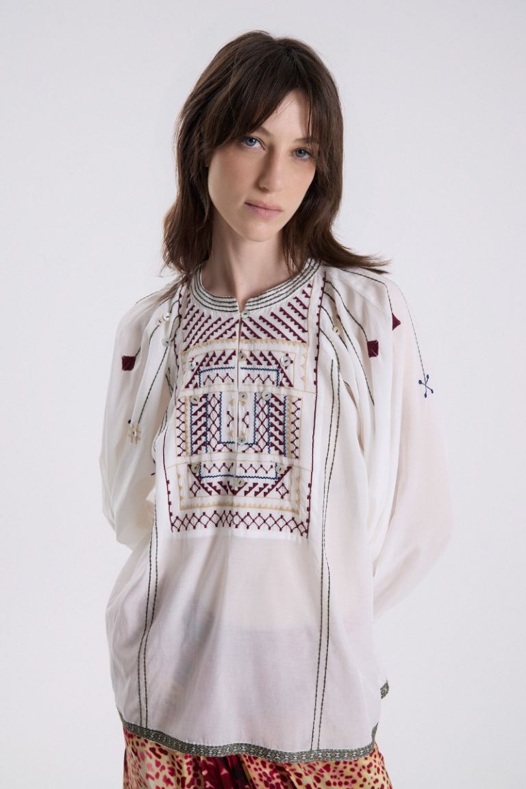 CAMISA MOLKAS OFF WHITE