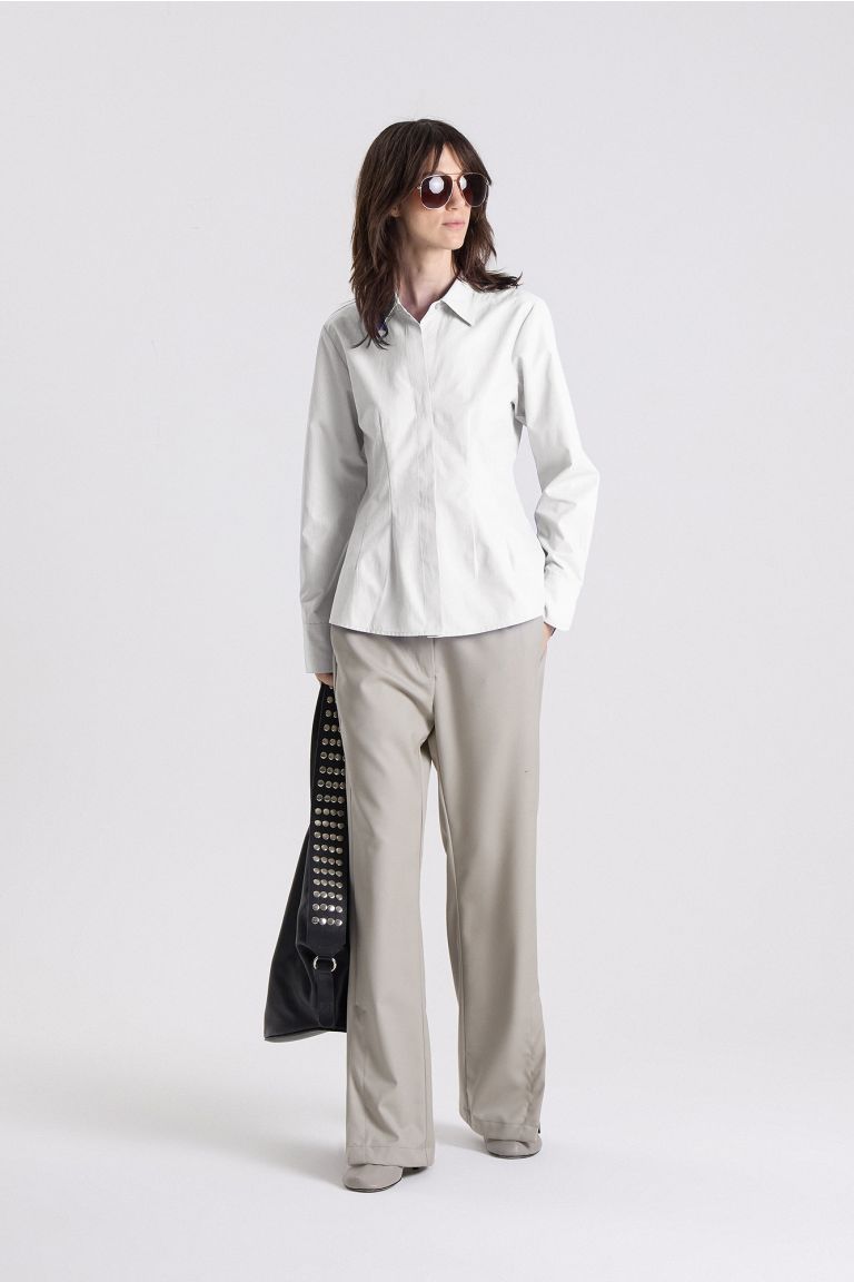 CAMISA SLIM AGNES BLANCO