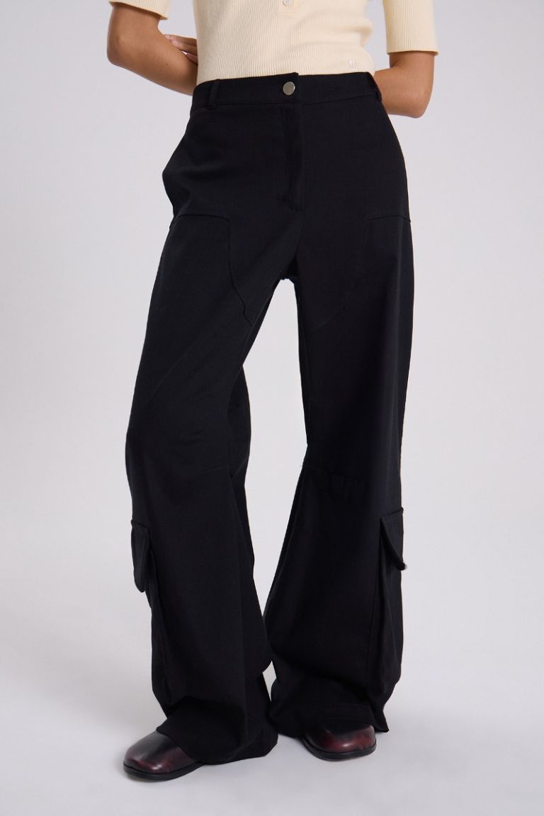 PANTALON CARGO CAPRICORNIO NEGRO