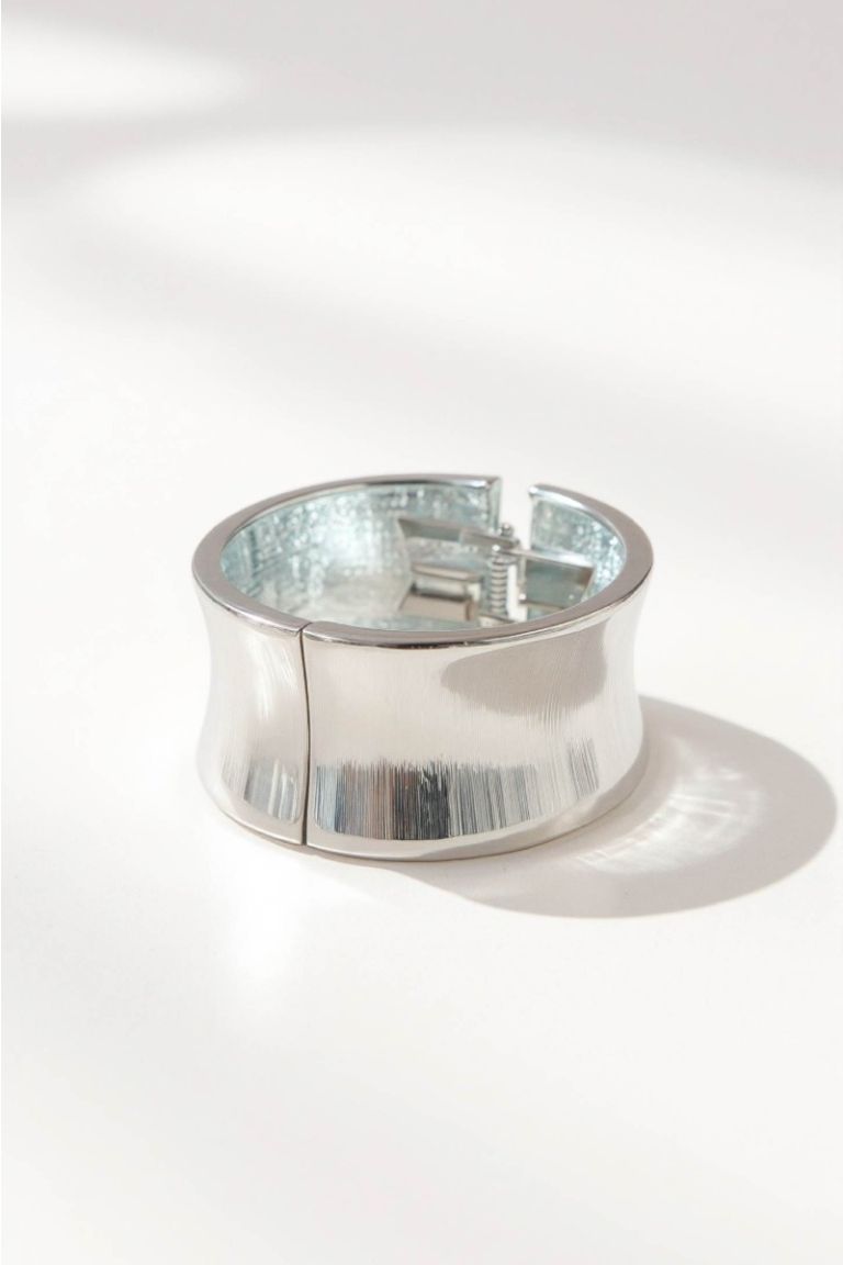 BRAZALETE MEDANO PLATA