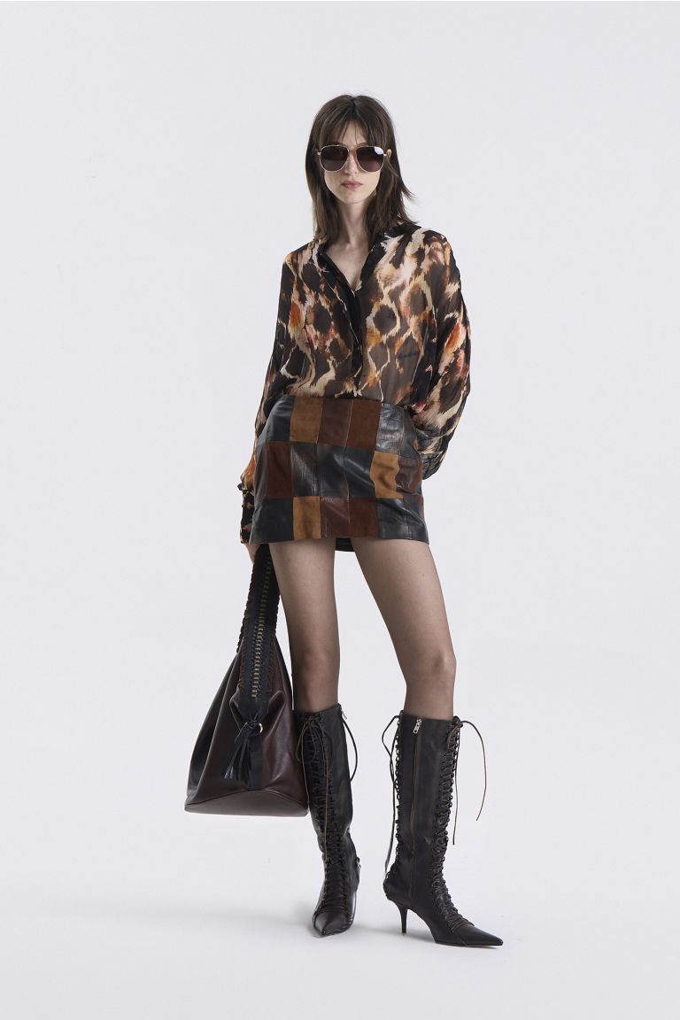 FLEETWOOD FIONA SHIRT MARRON