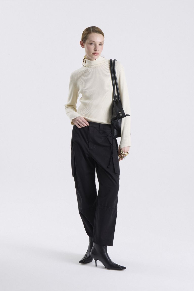 NESS ISA CARGO PANTS NEGRO