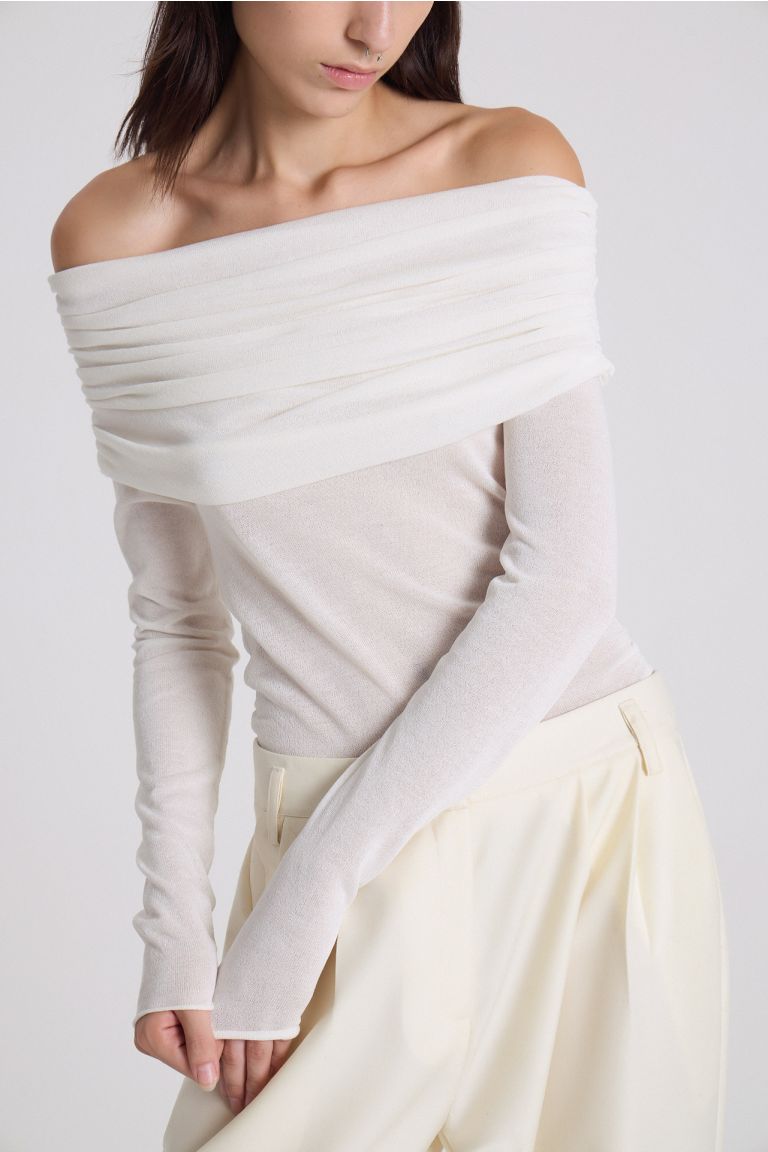 TOP ANTARES OFF WHITE