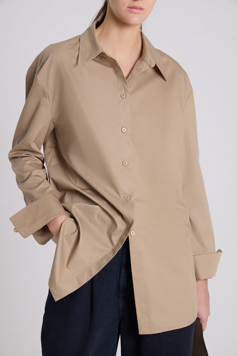 CAMISA OVER CALIX CAMEL