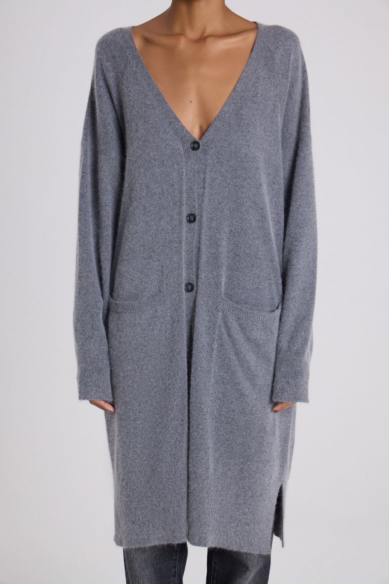 CARDIGAN MAGURA GRIS
