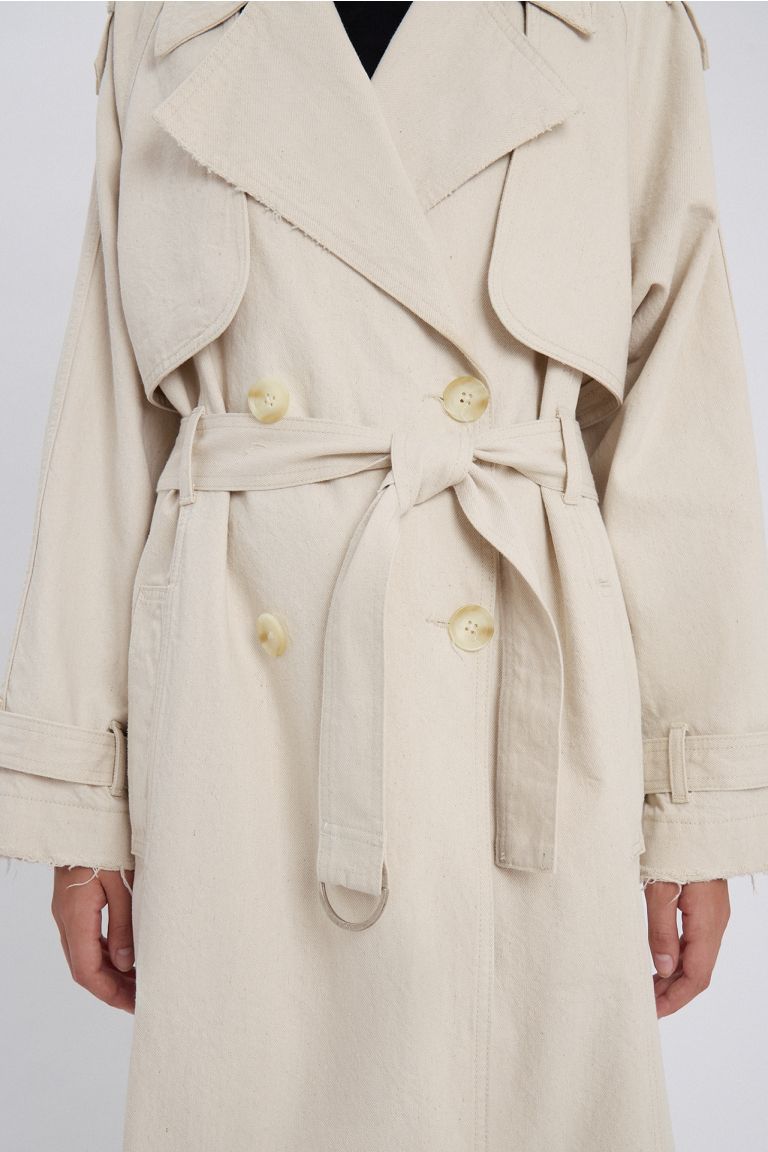 TRENCH SATURNO CRUDO