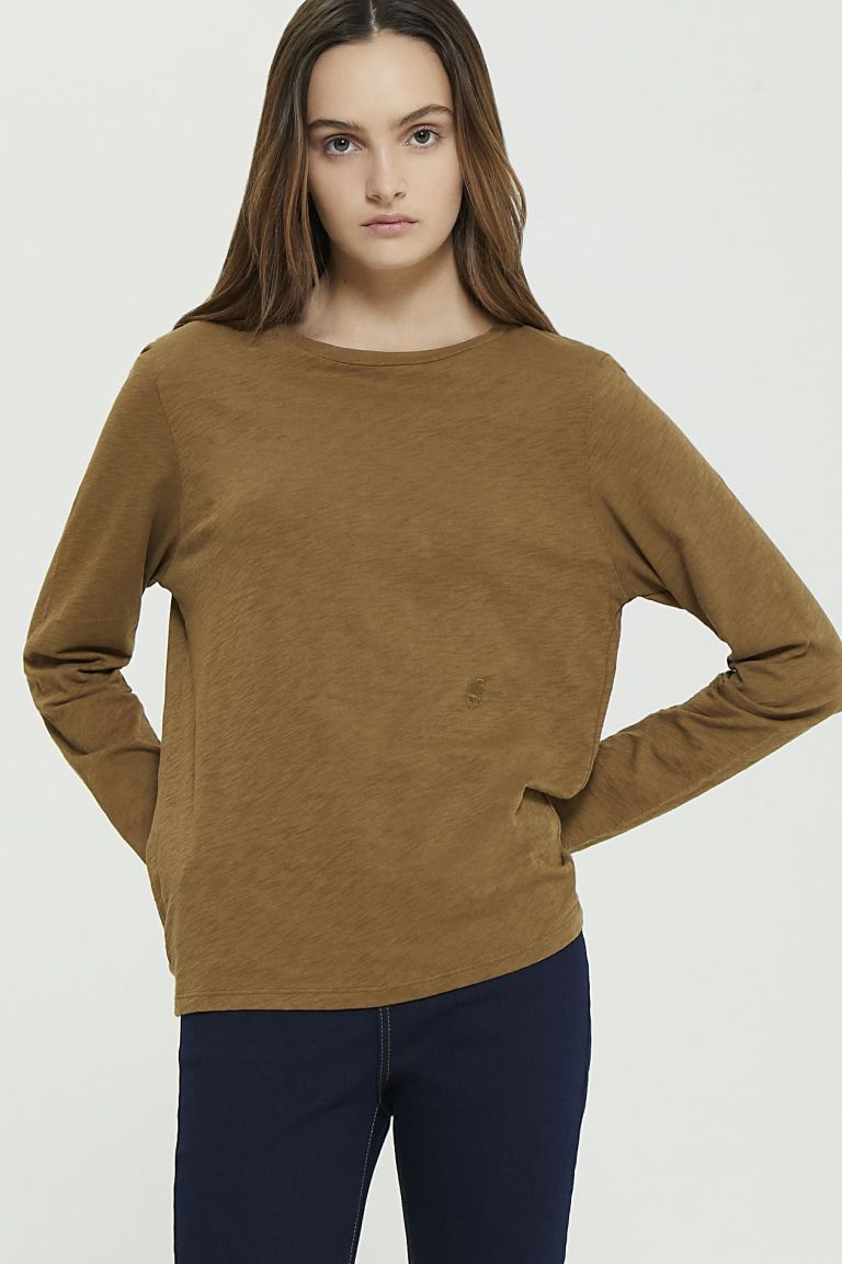 REMERA ML CHIPS OLIVA