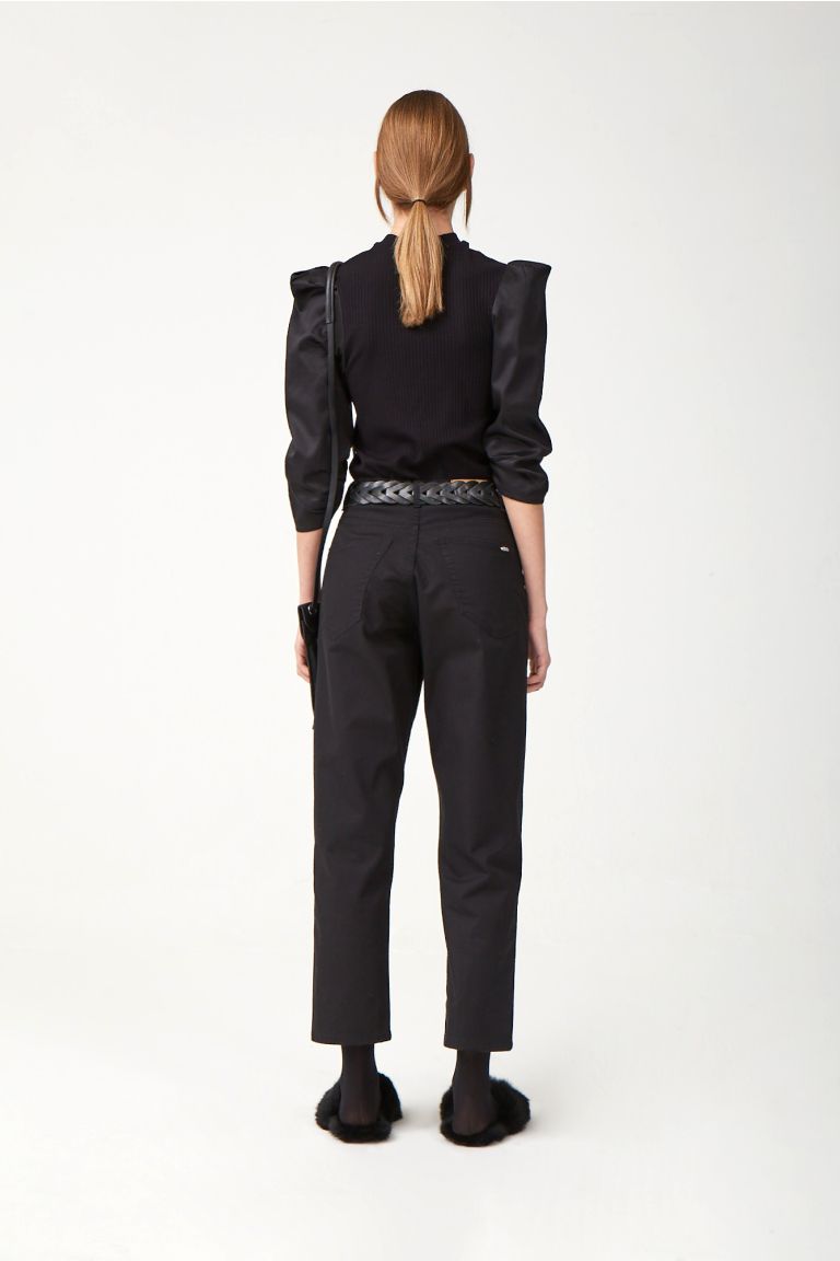 PANTALON STRAIGHT FRANKS NEGRO