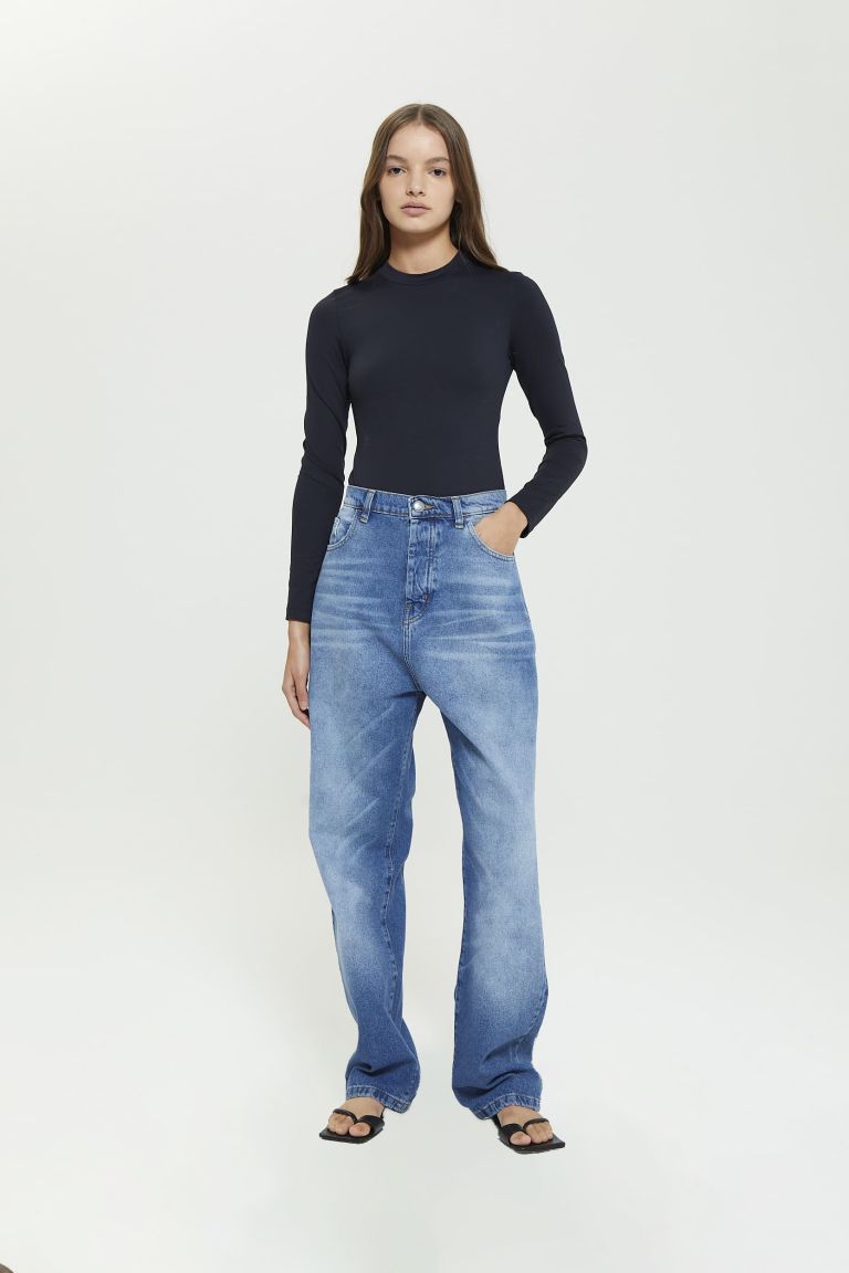 STRAIGHT BIG BEATLE AZUL