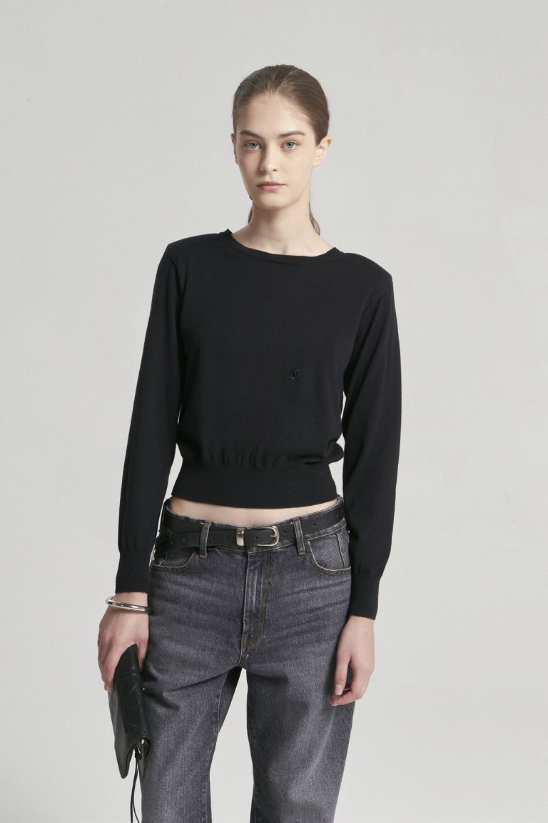 SWEATER TINTO NEGRO