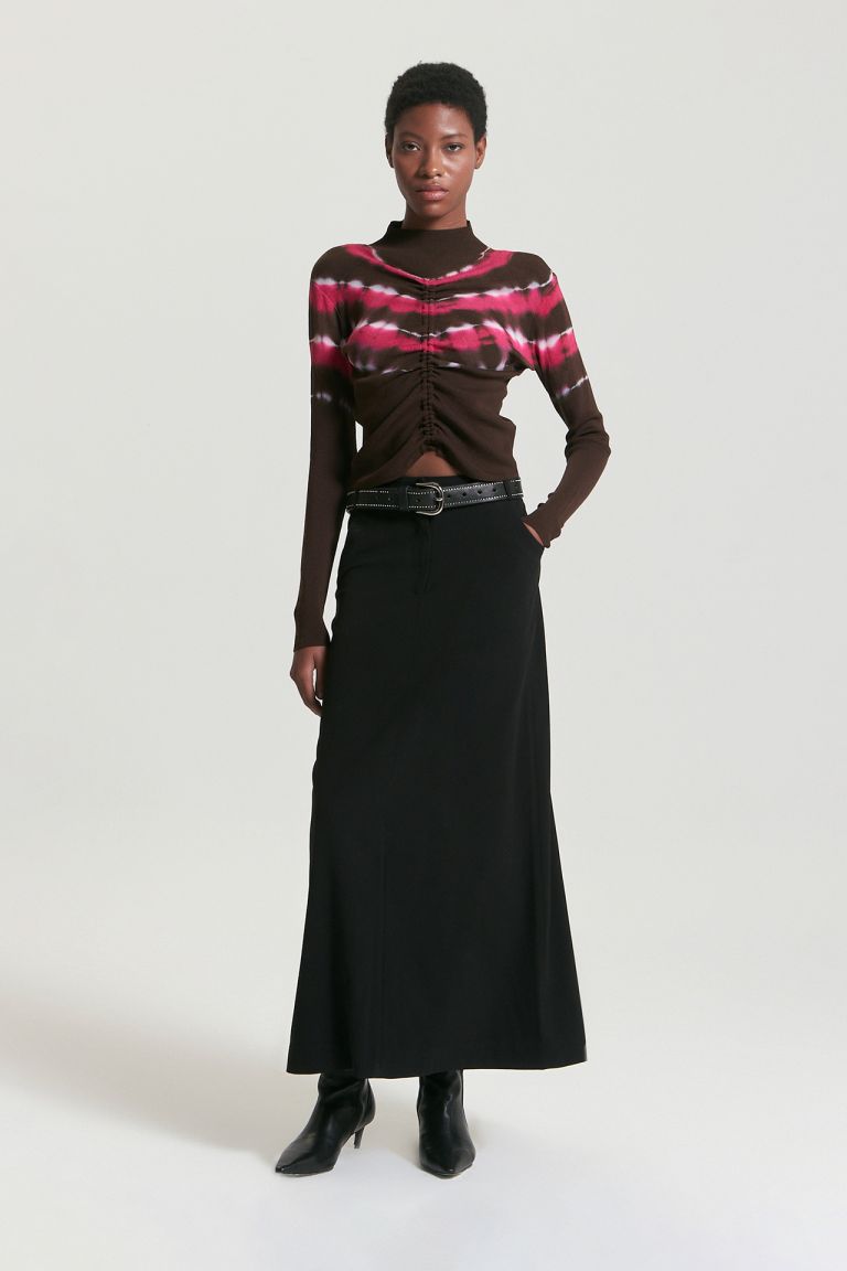 POLLERA ROSALIA NEGRO