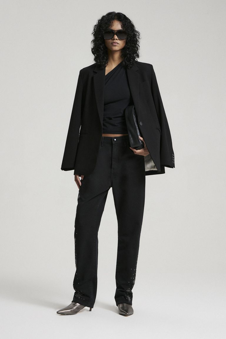 STRAIGHT BIG BASIA NEGRO