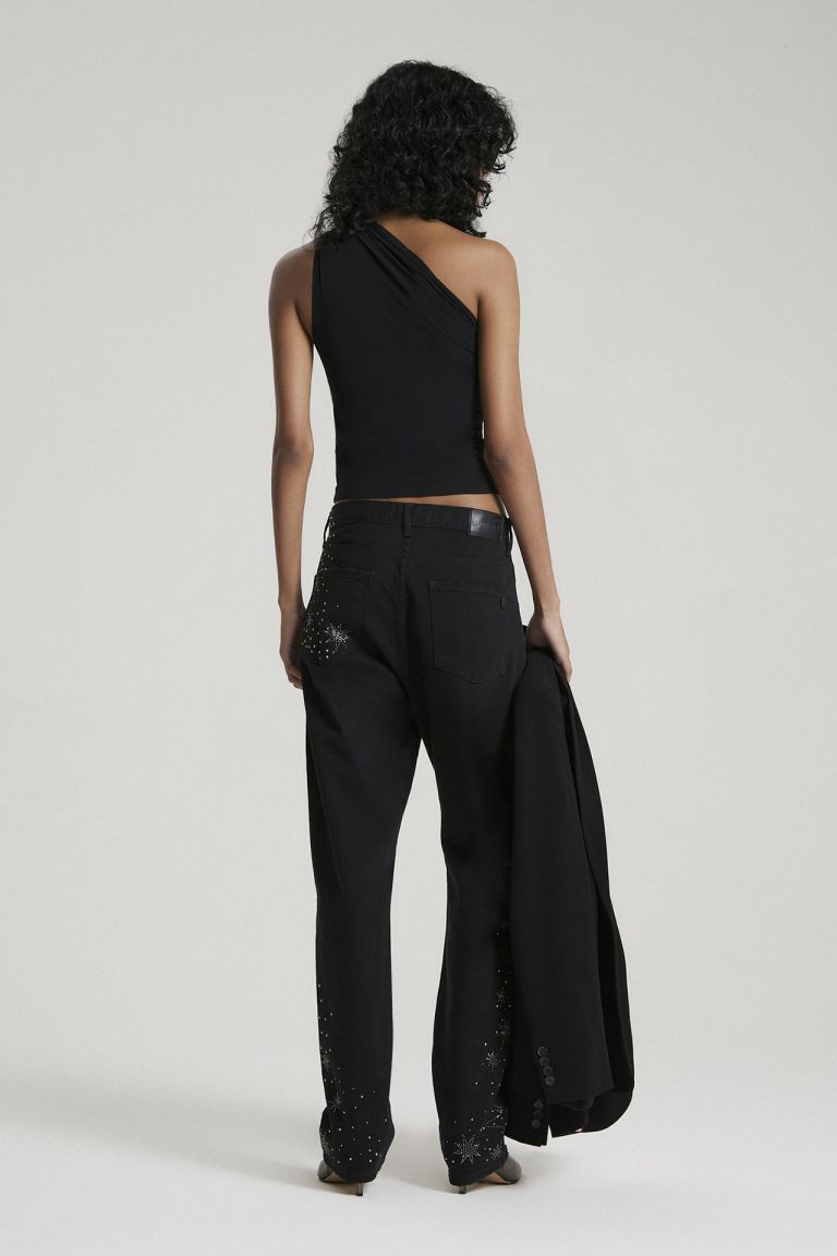 STRAIGHT BIG BASIA NEGRO