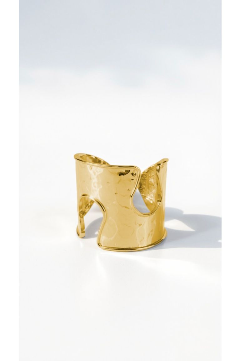 PULSERA ARENA DORADO